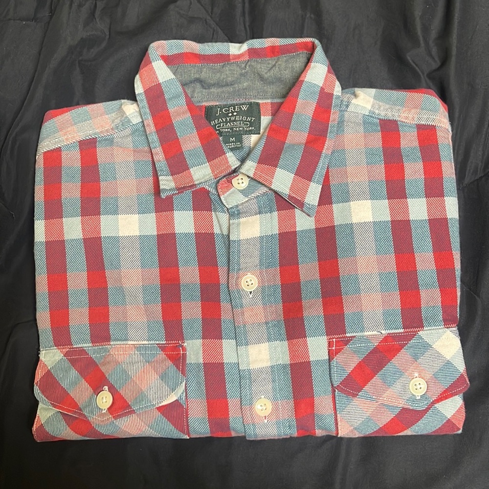 J. Crew Heavyweight Flannel Shirt